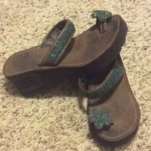 Beaded sandal